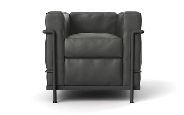 Cassina（カッシーナ）LC2 1人掛ソファ ポリエステルパッティング 